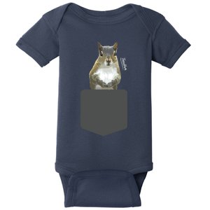 Squirrel Squirrel Baby Bodysuit