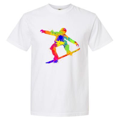 Snowboard Snowboarder Snowboarding Cool Gift Garment-Dyed Heavyweight T-Shirt