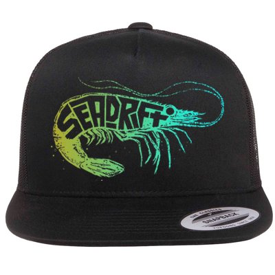 Seadrifter Shrimp Flat Bill Trucker Hat