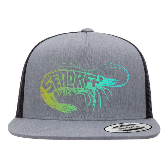 Seadrifter Shrimp Flat Bill Trucker Hat