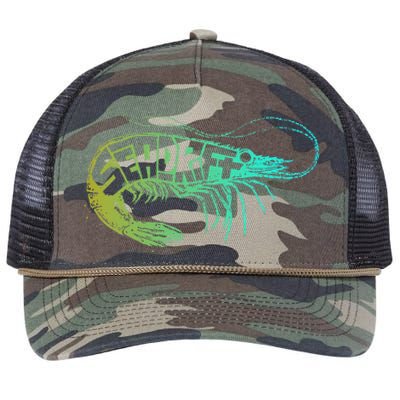 Seadrifter Shrimp Retro Rope Trucker Hat Cap