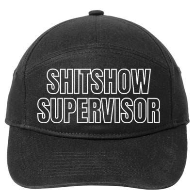 ShitShow Supervisor 7-Panel Snapback Hat