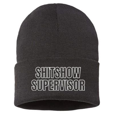 ShitShow Supervisor Sustainable Knit Beanie