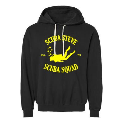 Scuba Steve Scuba Squad Garment-Dyed Fleece Hoodie