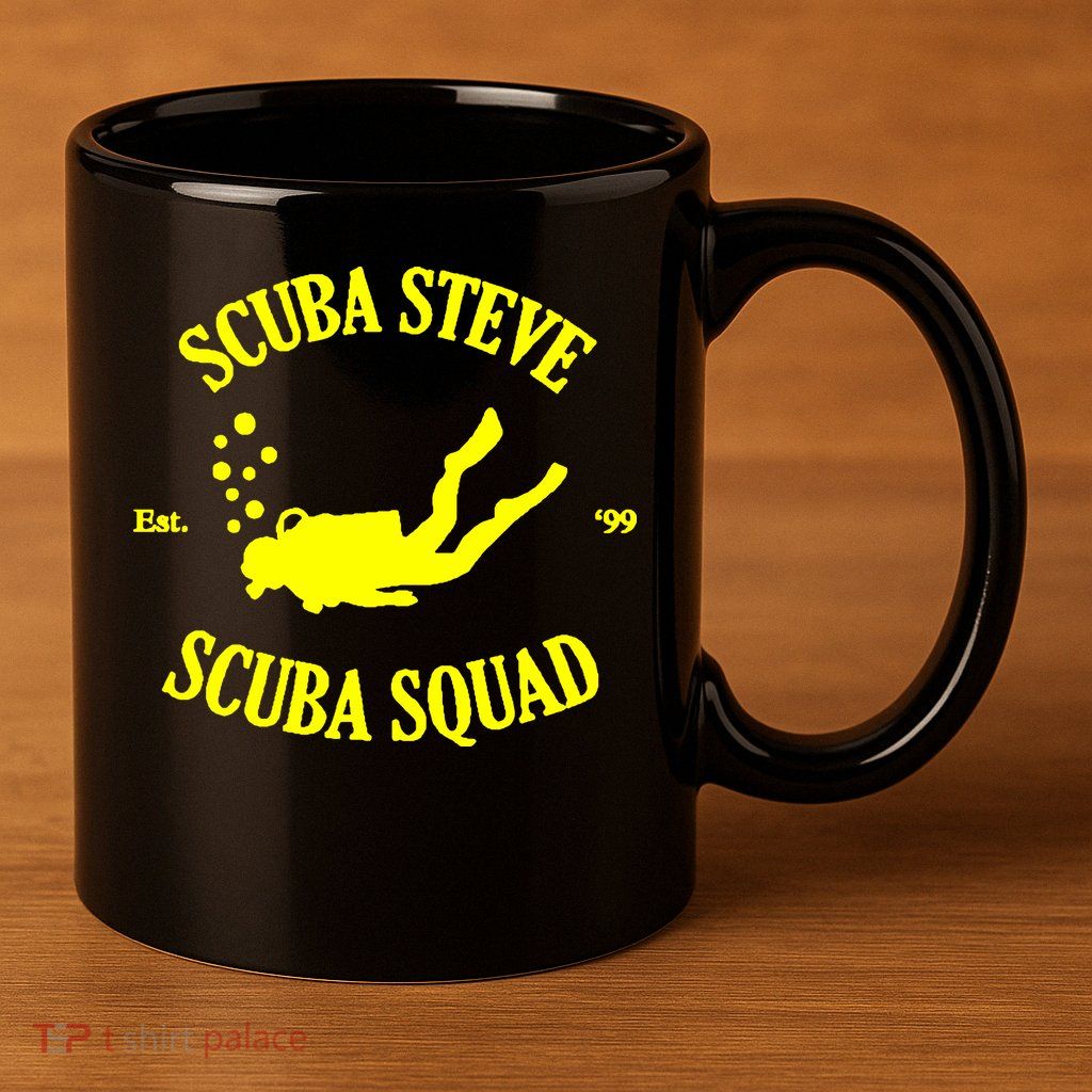 Scuba Steve Scuba Squad 11oz C Handle Ceramic Mug