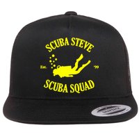 Scuba Steve Scuba Squad Flat Bill Trucker Hat