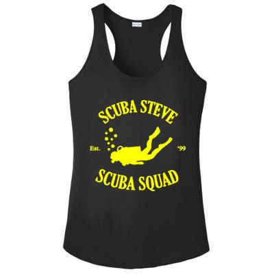 Scuba Steve Scuba Squad Ladies PosiCharge Competitor Racerback Tank