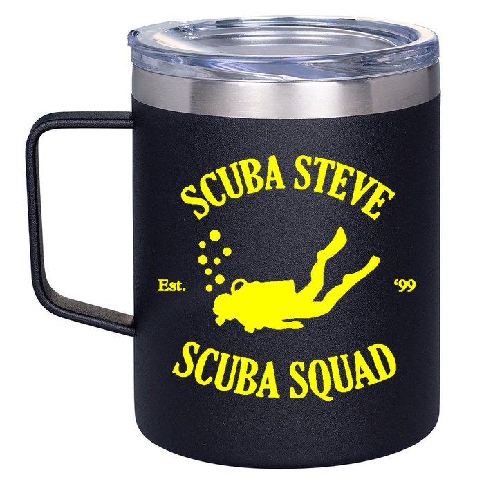 Scuba Steve Scuba Squad 12oz Stainless Steel Coffee Mug