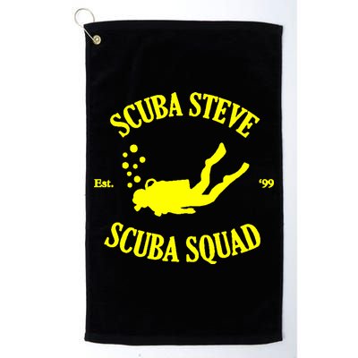 Scuba Steve Scuba Squad Golf Towel