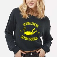 Scuba Steve Scuba Squad Cropped Pullover Crew