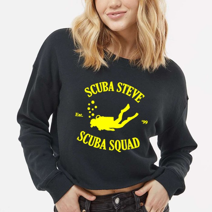 Scuba Steve Scuba Squad Cropped Pullover Crew