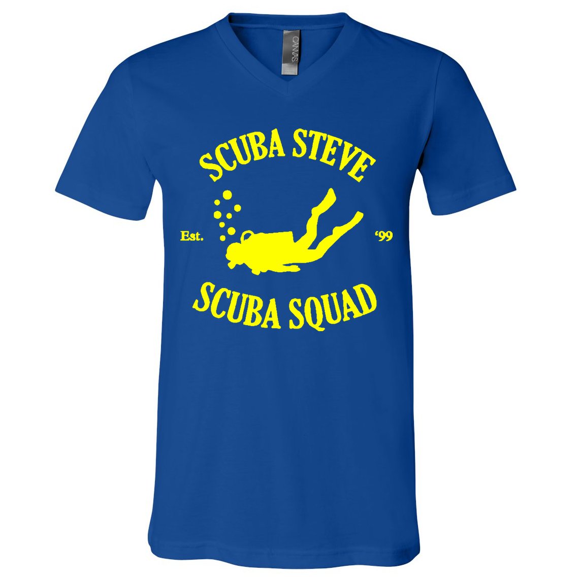 Scuba Steve Scuba Squad V-Neck T-Shirt
