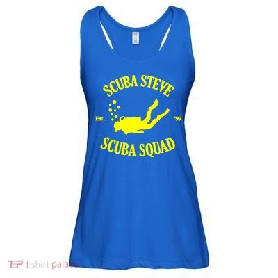 Scuba Steve Scuba Squad Ladies Essential Flowy Tank