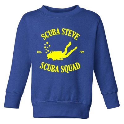 Scuba Steve Scuba Squad Toddler Sweatshirt
