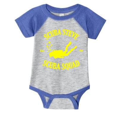 Scuba Steve Scuba Squad Infant Baby Jersey Bodysuit