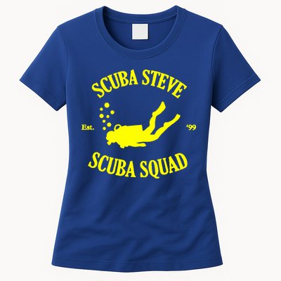 Scuba Steve Scuba Squad Womens T-Shirt