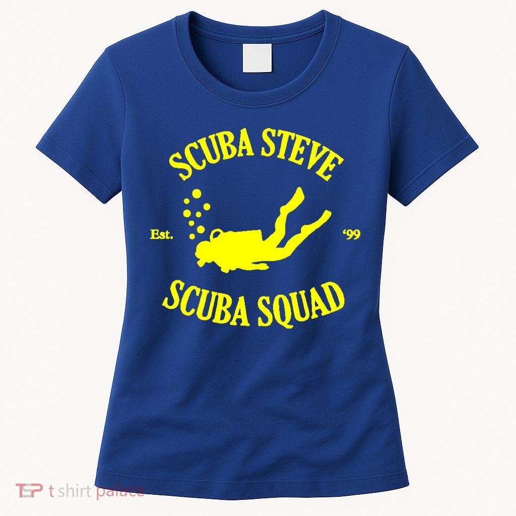 Scuba Steve Scuba Squad Womens T-Shirt