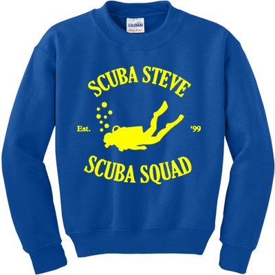 Scuba Steve Scuba Squad Kids Sweatshirt