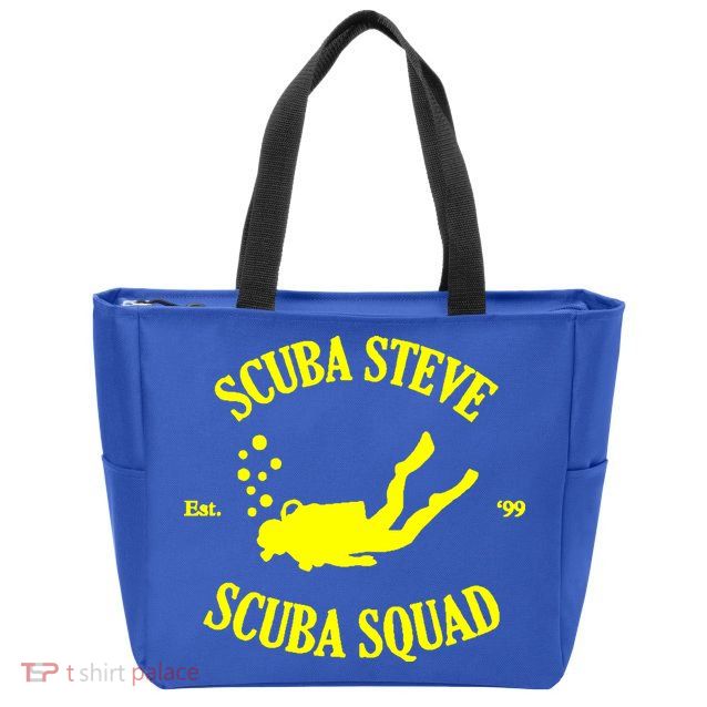 Scuba Steve Scuba Squad Zip Tote Bag