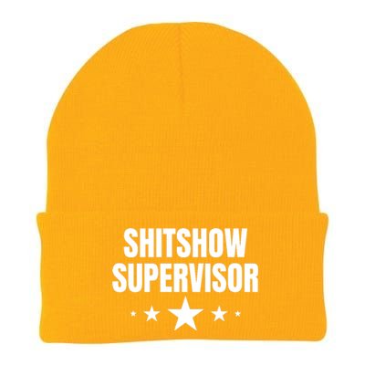 ShitShow Supervisor Knit Cap Winter Beanie