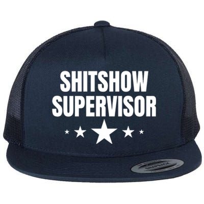 ShitShow Supervisor Flat Bill Trucker Hat