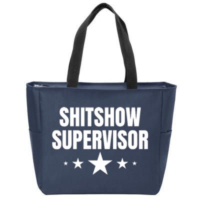 ShitShow Supervisor Zip Tote Bag