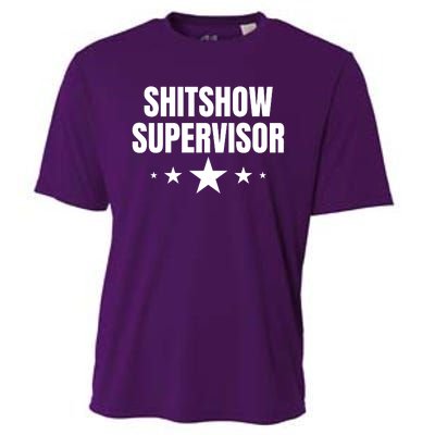 ShitShow Supervisor Cooling Performance Crew T-Shirt