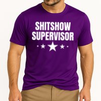 ShitShow Supervisor Cooling Performance Crew T-Shirt
