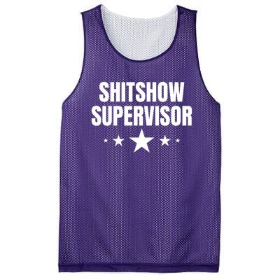 ShitShow Supervisor Mesh Reversible Basketball Jersey Tank