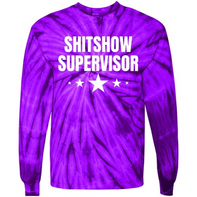 ShitShow Supervisor Tie-Dye Long Sleeve Shirt