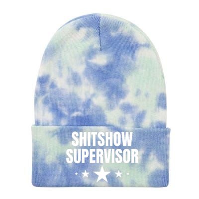 ShitShow Supervisor Tie Dye 12in Knit Beanie