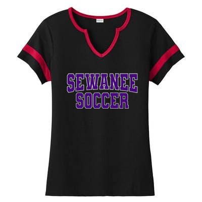 Sewanee Soccer Ladies Halftime Notch Neck Tee