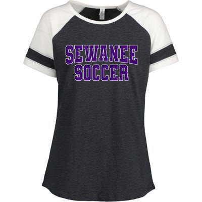 Sewanee Soccer Enza Ladies Jersey Colorblock Tee