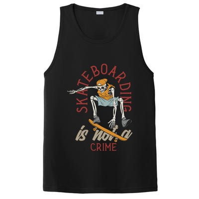 Skeleton Skateboarding PosiCharge Competitor Tank