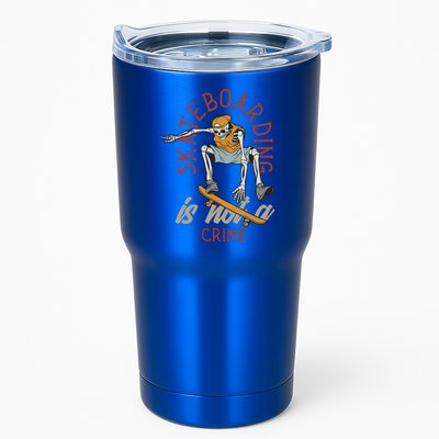 Skeleton Skateboarding Tumbler