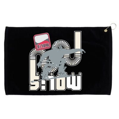 Snow Skiing Ski Graphic Gift Grommeted Golf Towel