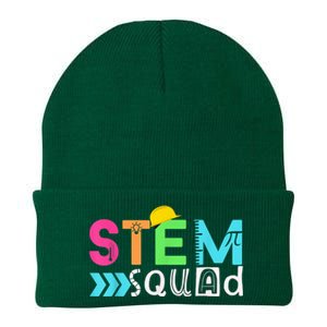 STEM Squad Science Technology Engineering Math Teacher Gift Knit Cap Winter Beanie