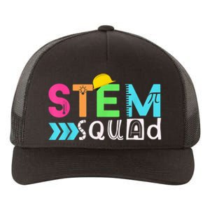 STEM Squad Science Technology Engineering Math Teacher Gift Yupoong Adult 5-Panel Trucker Hat