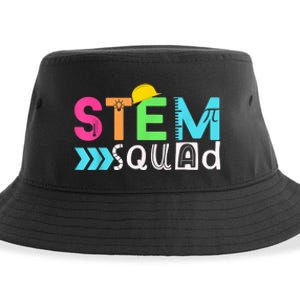 STEM Squad Science Technology Engineering Math Teacher Gift Sustainable Bucket Hat