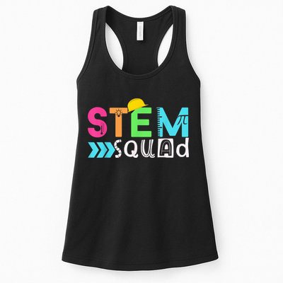 STEM Squad Science Technology Engineering Math Teacher Gift Womens Tank Top