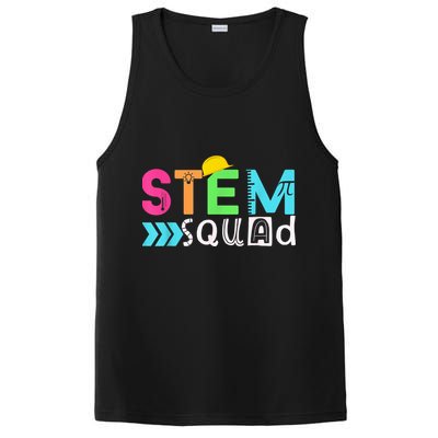 STEM Squad Science Technology Engineering Math Teacher Gift PosiCharge Competitor Tank