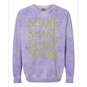 Shake Shake Shake Horror Halloween Quote Halloween Movie Inspired Colorblast Crewneck Sweatshirt