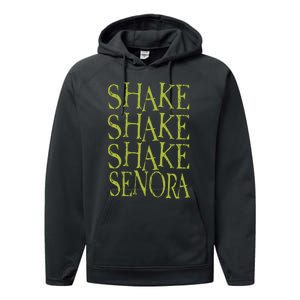 Shake Shake Shake Horror Halloween Quote Halloween Movie Inspired Performance Fleece Hoodie