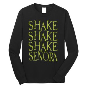 Shake Shake Shake Horror Halloween Quote Halloween Movie Inspired Long Sleeve Shirt