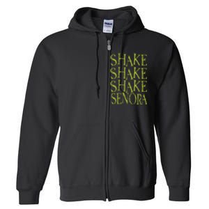 Shake Shake Shake Horror Halloween Quote Halloween Movie Inspired Full Zip Hoodie