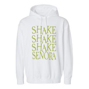 Shake Shake Shake Horror Halloween Quote Halloween Movie Inspired Garment-Dyed Fleece Hoodie