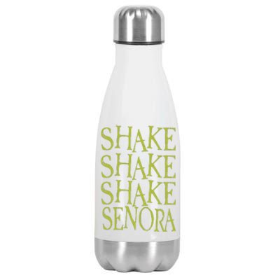 Shake Shake Shake Horror Halloween Quote Halloween Movie Inspired Stainless Steel Insulated Water Bottle