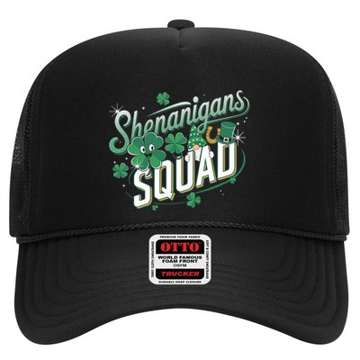 Shenanigans Squad St Patricks Day Irish Shamrock Matching Group Trucker Hat