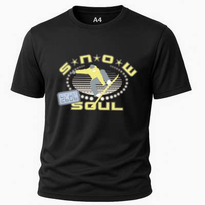 Snow Soul Skiing Ski Gift Cool Gift Performance Shirt