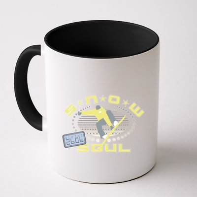 Snow Soul Skiing Ski Gift Cool Gift Mug